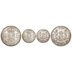 Mexico City, Mexico, pillar 1 real, Charles III, 1767M.
