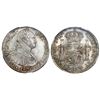 Image 1 : Mexico City, Mexico, bust 8 reales, Charles IV, 1806TH, NGC MS 62.