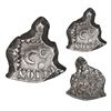 Image 1 : Paraguay, 1 real, wavy 1/4 cut (War of the Triple Alliance, 1865-70) of a Potosi, Bolivia, 4 soles, 