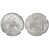 Image 1 : Lima, Peru, bust 8 reales, Charles III, 1772JM, NGC AU 55.