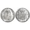 Image 1 : Lima, Peru, bust 8 reales, Charles IV, 1798IJ, NGC MS 62.