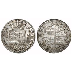 Segovia, Spain, milled 8 reales, Philip IV, 1630P.