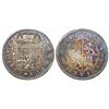 Image 1 : Seville, Spain, milled 4 reales "double pistareen," Charles III, 1761JV.