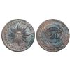 Image 1 : Uruguay, copper 20 centesimos, 1844.