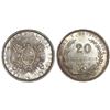 Image 1 : Uruguay (struck at the Paris mint), 20 centesimos, 1877-A, NGC MS 63.