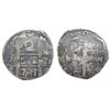 Image 1 : Caracas, Venezuela, "imitation cob" 2 reales, date "781" (early 1800s), PCGS VF 20.