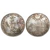 Image 1 : Potosi, Bolivia, 2 soles-sized silver proclamation medal, 1838, Socobaya / Department of Potosi, NGC