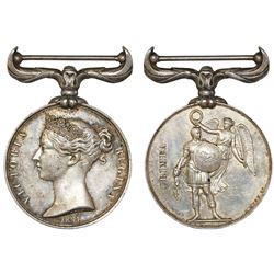 Great Britain, silver military decoration, 1854, Victoria, Crimean War.