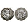 Image 1 : Ayacucho, Peru, silver medal, 1824 (struck 1825), Restoration of Peru in Ayacucho by Bolivar.