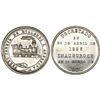 Image 1 : Peru, silver medal, 1871, Arequipa Railway Inauguration, NGC MS 63, ex-Cotoca Collection.