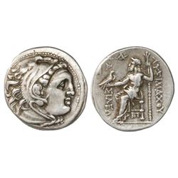 Kingdom of Thrace, AR drachm, Seleukos I Nikator, 305-281 BC.