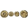 Image 1 : Lesbos, Mytilene, electrum hecte, 521-478 BC, ram head, NGC XF, strike 4/5 surface 3/5.