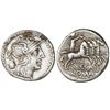 Image 1 : Roman Republic, AR denarius, C. Cassius, 126 BC.