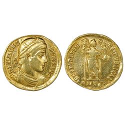Roman Empire, AV solidus, Valens, 364-378 AD, Antioch mint.