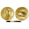 Image 1 : USA (Philadelphia mint), high relief $20 St. Gaudens "double eagle," 1907, wire rim.