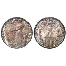 USA (San Francisco mint), half dollar, 1915-S, Panama-Pacific, NGC MS 64.
