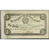 Image 1 : Buenos Aires, Argentina, Provincia de Buenos Aires, 1 peso, 25-5-1858, serial 101010.