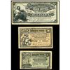 Image 1 : Lot of three General Vedia, Chaco, Argentina, Colonia General Vedia, notes, (ca. mid-1800s): 1 peso,