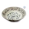 Image 1 : Large Chinese blue-on-white unglazed porcelain bowl, intact, from the "Hoi An Hoard" (late 1400s).