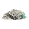 Image 1 : Natural Colombian emerald in stone matrix with pyrite.