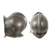 Image 1 : Rare early European or Spanish burgonet helmet, 1500s-1600s.