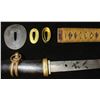 Image 3 : Japanese katana ("samurai sword") with scabbard, mid-1900s.