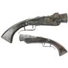 Image 1 : Rare European brass-barreled matchlock hand mortar, 1600s-1700s.