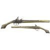 Image 1 : Ornate brass miquelet horseman's pistol, Eastern European, 1700s.