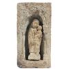 Image 1 : Spanish colonial rustic niche religious shrine with Maria and Jesus, 1700s.