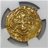 Image 2 : Bogota, Colombia, cob 2 escudos, Philip V, assayer not visible (S), mintmark F to left (1744-46), NG