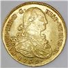 Image 1 : Popayan, Colombia, bust 8 escudos, Charles IV, 1798JF.