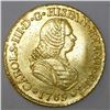Image 1 : Popayan, Colombia, bust 4 escudos, Charles III (bust of Ferdinand VI), 1769J.