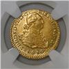 Image 1 : Popayan, Colombia, bust 1 escudo, Ferdinand VII (bust of Charles IV), 1810JF, NGC AU 58.