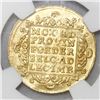 Image 2 : Holland, United Netherlands, ducat, 1776, NGC AU details / damaged.