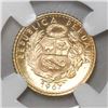 Image 2 : Peru, 5 soles, 1967, NGC MS 67, tied for finest known in NGC census.