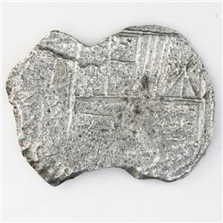 Potosi, Bolivia, cob 4 reales, (1618)PAL, rare assayer, Grade-3 quality, with tag but certificate mi