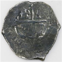 Potosi, Bolivia, cob 8 reales, 1669E.
