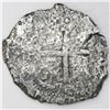 Image 1 : Potosi, Bolivia, cob 8 reales, 1677E.