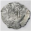 Image 2 : Potosi, Bolivia, cob 8 reales, 1677E.