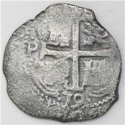 Potosi, Bolivia, cob 8 reales, 1679V.