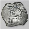 Image 1 : Potosi, Bolivia, cob 2 reales, 1676E.