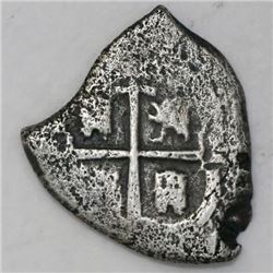 Potosi, Bolivia, cob 1 real, 1673E.