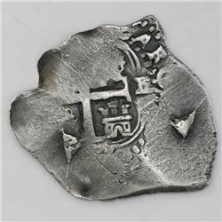 Potosi, Bolivia, cob 1 real, 1677E.