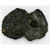 Image 2 : Clump of two cob 8R "biscuits" (cocooned in oxidized encrustation).