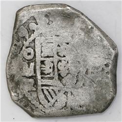 Mexico City, Mexico, cob 8 reales, (17)29R.