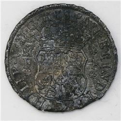 Mexico City, Mexico, pillar 4 reales, Philip V, 1742MF, ex-Sotheby's.