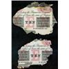 Image 1 : Lot of two Calcutta, British India, 10 rupees, 25-1-1916, series AC 48, serial 80485 and 85(?), lami