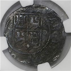 Mexico City, Mexico, 4 reales, Charles-Joanna, "Late Series," assayer O to right, mintmark oM to lef