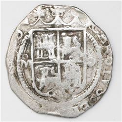 Mexico City, Mexico, 2 reales, Charles-Joanna, "Late Series," assayer O to right, mintmark oM to lef