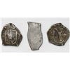 Image 1 : Lot of three Mexico City, Mexico, cob 8 reales, Philip IV and Charles II, assayer P or not visible.